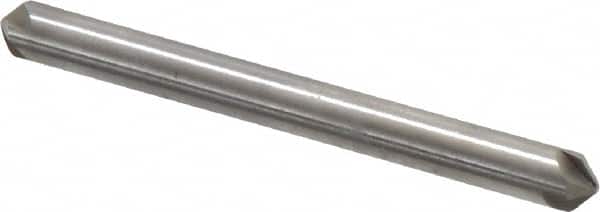 Hertel - 3/16" Head Diam, 3/16" Shank Diam, 4 Flute 100° High Speed Steel Countersink - Eagle Tool & Supply
