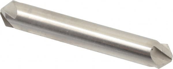 Hertel - 3/8" Head Diam, 3/8" Shank Diam, 4 Flute 100° High Speed Steel Countersink - Eagle Tool & Supply