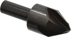 Hertel - 1" Head Diam, 1/2" Shank Diam, 4 Flute 60° High Speed Steel Countersink - Eagle Tool & Supply