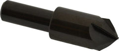 Hertel - 3/4" Head Diam, 1/2" Shank Diam, 4 Flute 90° High Speed Steel Countersink - Eagle Tool & Supply