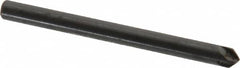 Hertel - 1/8" Head Diam, 1/8" Shank Diam, 4 Flute 90° High Speed Steel Countersink - Eagle Tool & Supply
