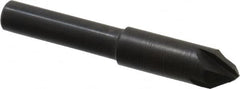 Hertel - 5/16" Head Diam, 1/4" Shank Diam, 4 Flute 60° High Speed Steel Countersink - Eagle Tool & Supply