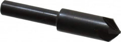 Hertel - 3/8" Head Diam, 1/4" Shank Diam, 4 Flute 90° High Speed Steel Countersink - Eagle Tool & Supply