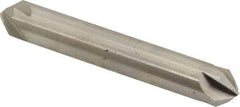 Hertel - 3/8" Head Diam, 3/8" Shank Diam, 4 Flute 82° High Speed Steel Countersink - 2-1/2" OAL, Straight Shank - Eagle Tool & Supply