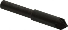 Hertel - 5/16" Head Diam, 1/4" Shank Diam, 4 Flute 82° High Speed Steel Countersink - Eagle Tool & Supply