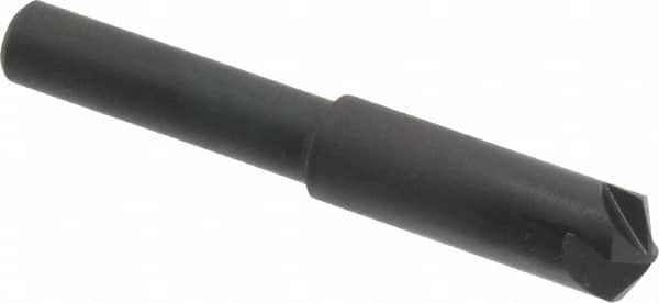 Hertel - 5/16" Head Diam, 1/4" Shank Diam, 4 Flute 120° High Speed Steel Countersink - Eagle Tool & Supply
