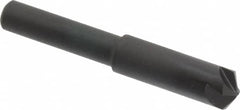 Hertel - 5/16" Head Diam, 1/4" Shank Diam, 4 Flute 120° High Speed Steel Countersink - Eagle Tool & Supply