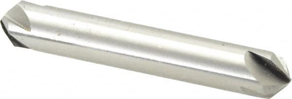 Hertel - 3/8" Head Diam, 3/8" Shank Diam, 4 Flute 90° High Speed Steel Countersink - Eagle Tool & Supply