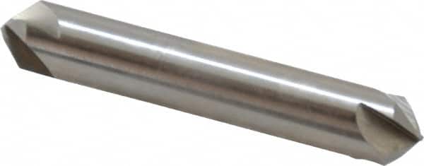 Hertel - 1/2" Head Diam, 1/2" Shank Diam, 4 Flute 90° High Speed Steel Countersink - Eagle Tool & Supply