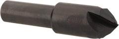 Hertel - 1/2" Head Diam, 3/8" Shank Diam, 4 Flute 82° High Speed Steel Countersink - Eagle Tool & Supply