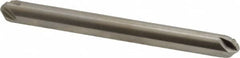 Hertel - 3/16" Head Diam, 3/16" Shank Diam, 4 Flute 100° High Speed Steel Countersink - Eagle Tool & Supply