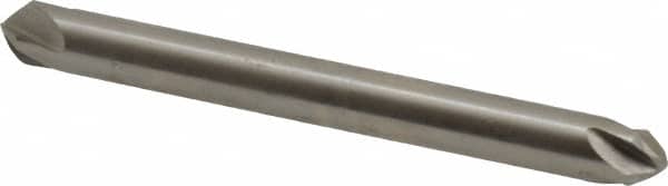 Hertel - 3/16" Head Diam, 3/16" Shank Diam, 4 Flute 82° High Speed Steel Countersink - Eagle Tool & Supply
