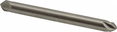 Hertel - 3/16" Head Diam, 3/16" Shank Diam, 4 Flute 82° High Speed Steel Countersink - Eagle Tool & Supply
