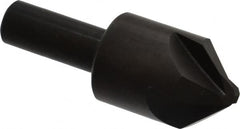 Hertel - 1" Head Diam, 1/2" Shank Diam, 4 Flute 82° High Speed Steel Countersink - Eagle Tool & Supply