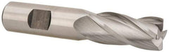 Hertel - 3/4", 4 Flute, Cobalt, 0.06" Corner Radius End Mill - 3-7/8" OAL, Right Hand Flute, 1-5/8" LOC, Right Hand Cut - Eagle Tool & Supply