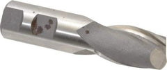 Hertel - 1", 2 Flute, Cobalt, 0.06" Corner Radius End Mill - 4-1/8" OAL, Right Hand Flute, 1-5/8" LOC, Right Hand Cut - Eagle Tool & Supply