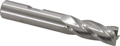 Hertel - 1/2", 4 Flute, Cobalt, 0.02" Corner Radius End Mill - 3-1/4" OAL, Right Hand Flute, 1-1/4" LOC, Right Hand Cut - Eagle Tool & Supply