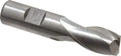Hertel - 3/4", 2 Flute, Cobalt, 0.09" Corner Radius End Mill - 3-9/16" OAL, Right Hand Flute, 1-5/16" LOC, Right Hand Cut - Eagle Tool & Supply