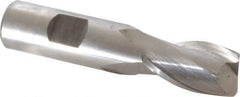 Hertel - 3/4", 2 Flute, Cobalt, 0.045" Corner Radius End Mill - 3-9/16" OAL, Right Hand Flute, 1-5/16" LOC, Right Hand Cut - Eagle Tool & Supply