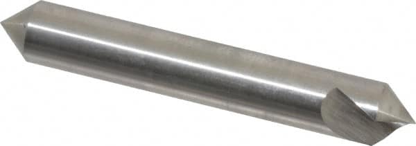 Hertel - 3/8" Head Diam, 3/8" Shank Diam, 1 Flute 82° High Speed Steel Countersink - Eagle Tool & Supply
