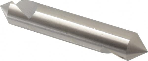 Hertel - 5/8" Head Diam, 5/8" Shank Diam, 1 Flute 82° High Speed Steel Countersink - Eagle Tool & Supply