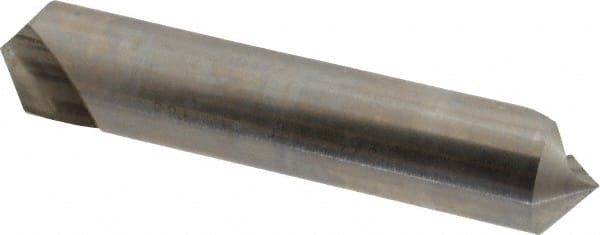 Hertel - 3/4" Head Diam, 3/4" Shank Diam, 1 Flute 100° High Speed Steel Countersink - Eagle Tool & Supply