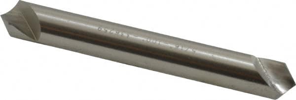 Hertel - 5/16" Head Diam, 5/16" Shank Diam, 1 Flute 100° High Speed Steel Countersink - Eagle Tool & Supply
