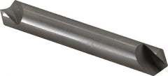 Hertel - 3/8" Head Diam, 3/8" Shank Diam, 1 Flute 100° High Speed Steel Countersink - Eagle Tool & Supply