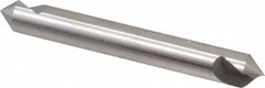Hertel - 1/4" Head Diam, 1/4" Shank Diam, 1 Flute 82° High Speed Steel Countersink - Eagle Tool & Supply