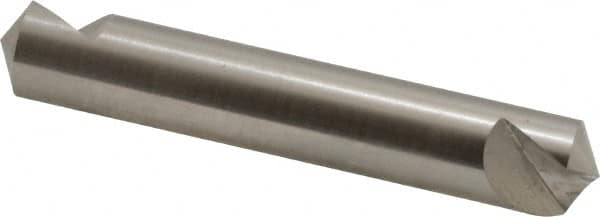 Hertel - 1/2" Head Diam, 1/2" Shank Diam, 1 Flute 120° High Speed Steel Countersink - Eagle Tool & Supply