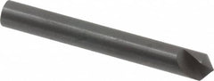 Hertel - 1/4" Head Diam, 1/4" Shank Diam, 1 Flute 100° High Speed Steel Countersink - Eagle Tool & Supply