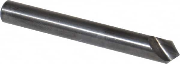Hertel - 1/4" Head Diam, 1/4" Shank Diam, 1 Flute 90° High Speed Steel Countersink - Eagle Tool & Supply