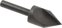 Hertel - 5/8" Head Diam, 1/4" Shank Diam, 1 Flute 60° High Speed Steel Countersink - Eagle Tool & Supply