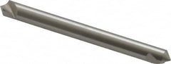 Hertel - 3/16" Head Diam, 3/16" Shank Diam, 1 Flute 100° High Speed Steel Countersink - Eagle Tool & Supply