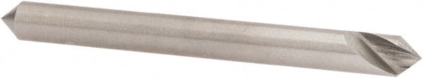 Hertel - 3/16" Head Diam, 3/16" Shank Diam, 1 Flute 82° High Speed Steel Countersink - Eagle Tool & Supply