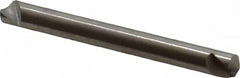 Hertel - 3/16" Head Diam, 3/16" Shank Diam, 1 Flute 120° High Speed Steel Countersink - Eagle Tool & Supply