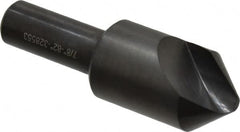 Hertel - 7/8" Head Diam, 1/2" Shank Diam, 1 Flute 82° High Speed Steel Countersink - Eagle Tool & Supply
