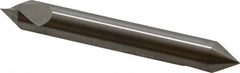 Hertel - 1/4" Head Diam, 1/4" Shank Diam, 1 Flute 60° High Speed Steel Countersink - Eagle Tool & Supply