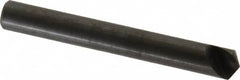 Hertel - 1/4" Head Diam, 1/4" Shank Diam, 1 Flute 120° High Speed Steel Countersink - Eagle Tool & Supply