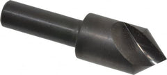 Hertel - 5/8" Head Diam, 3/8" Shank Diam, 1 Flute 82° High Speed Steel Countersink - Eagle Tool & Supply