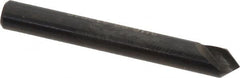 Hertel - 3/16" Head Diam, 3/16" Shank Diam, 1 Flute 82° High Speed Steel Countersink - Eagle Tool & Supply