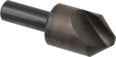 Hertel - 1" Head Diam, 1/2" Shank Diam, 1 Flute 82° High Speed Steel Countersink - Eagle Tool & Supply