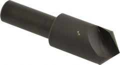 Hertel - 3/4" Head Diam, 1/2" Shank Diam, 1 Flute 100° High Speed Steel Countersink - Eagle Tool & Supply