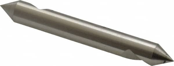 Hertel - 5/16" Head Diam, 5/16" Shank Diam, 1 Flute 60° High Speed Steel Countersink - Eagle Tool & Supply
