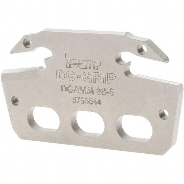 Iscar - 0.189 to 0.197" Groove Width, Right Hand Cut, DGAMM Indexable Grooving Blade - 0.157 Seat Size, Multiple Insert Styles, Series Do-Grip - Eagle Tool & Supply