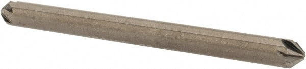 Hertel - 1/8" Head Diam, 1/8" Shank Diam, 6 Flute 82° Solid Carbide Countersink - Eagle Tool & Supply