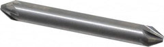 Hertel - 1/4" Head Diam, 1/4" Shank Diam, 6 Flute 60° Solid Carbide Countersink - Eagle Tool & Supply