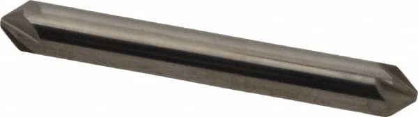 Hertel - 1/4" Head Diam, 1/4" Shank Diam, 6 Flute 82° Solid Carbide Countersink - Eagle Tool & Supply