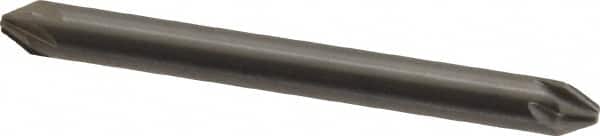Hertel - 3/16" Head Diam, 3/16" Shank Diam, 6 Flute 60° Solid Carbide Countersink - Eagle Tool & Supply
