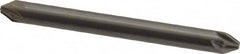 Hertel - 3/16" Head Diam, 3/16" Shank Diam, 6 Flute 60° Solid Carbide Countersink - Eagle Tool & Supply